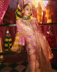 Khel Hot Pink Gharara Set