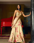 After Hours Ivory Embroidered Lehenga Set