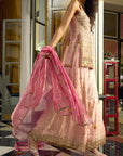 After Hours Nude Pink Mirror Sharara Set