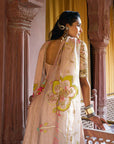 After Hours Champagne Pink Corset Anarkali Set