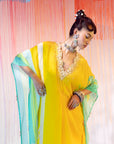 Yellow Pearl Kaftan