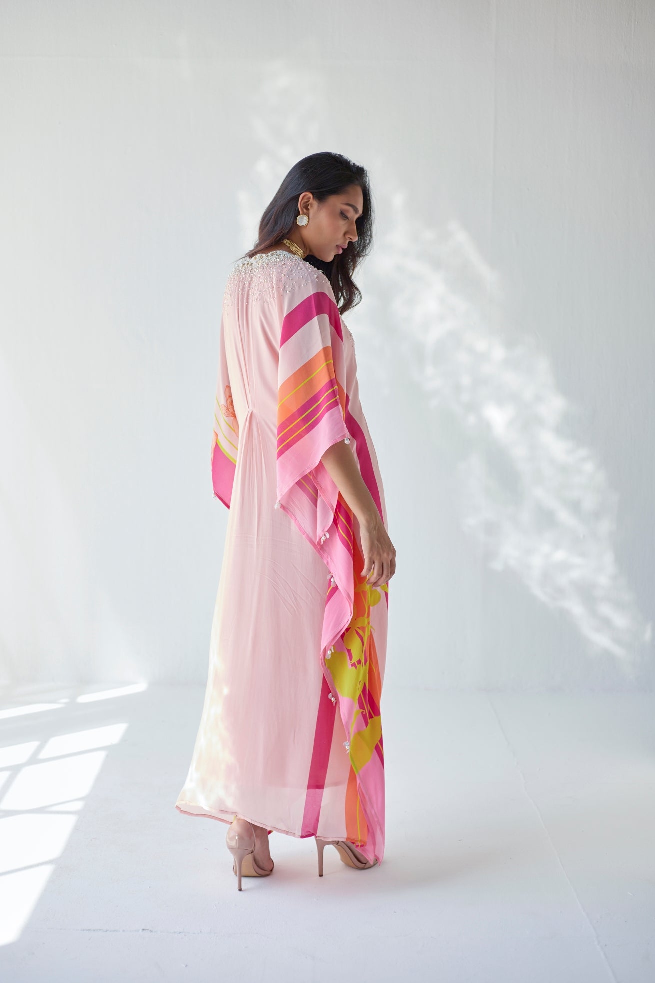 Pastel Pearl Kaftan