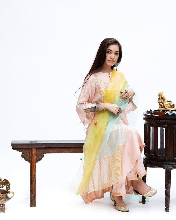 Gulnaaz U-Yoke Kurta Set
