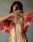 Gul Ivory Kaftan Dress