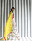 Love To Dot Line Gharara Set