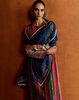 Mastani Pink Stripes Kurta Set