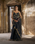 Nadira Black Sharara Set