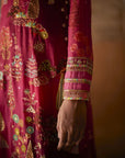 Nadira Magenta Kurta Set