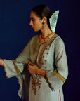 Mastani Powder Blue Organza Kurta Set