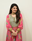 EXCLUSIVE EDIT SHADOW PRINT HIGHLIGHT YOKE KURTA SET