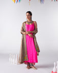 Sakhi Hot Pink Kurta Set