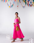 Sakhi Hot Pink Kurta Set