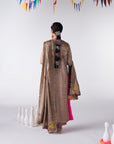 Sakhi Jaal Embroidered Jacket Set