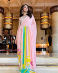 Pastel Pink Rakulpreet Singh Orchid Sari