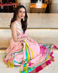 Pastel Pink Rakulpreet Singh Orchid Sari