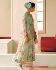 Zyra Ivory Gulrang Kaftan Kurta Set