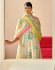 Zyra Ivory Nadira Printed Kurta Set