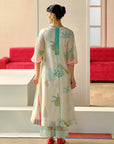 Zyra Ivory Nadira Printed Kurta Set
